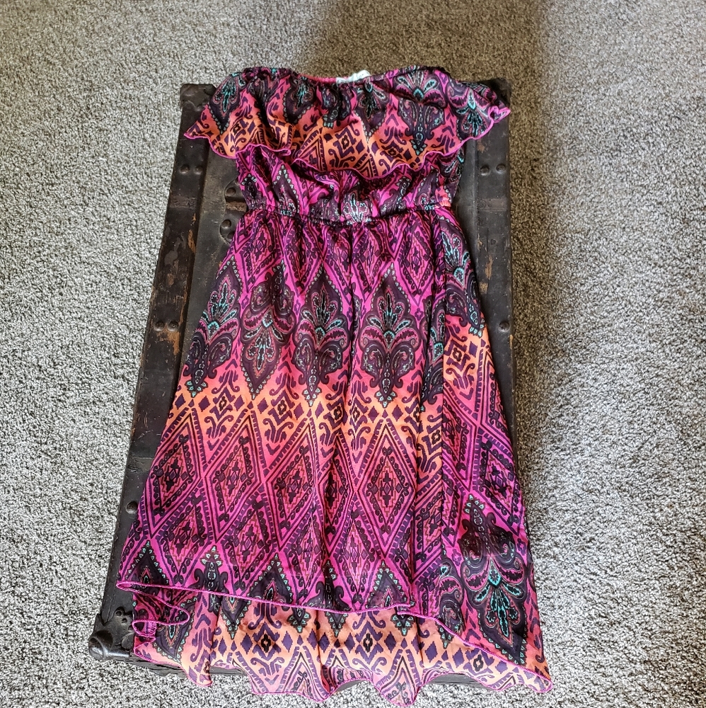 Maurice's flows smooth hi-low dress